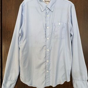 Mountain Khakis Light Blue Casual Button-Down Shirt